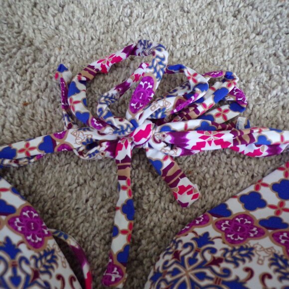 NWT La blanca multi color bikini 10 - Picture 3 of 10